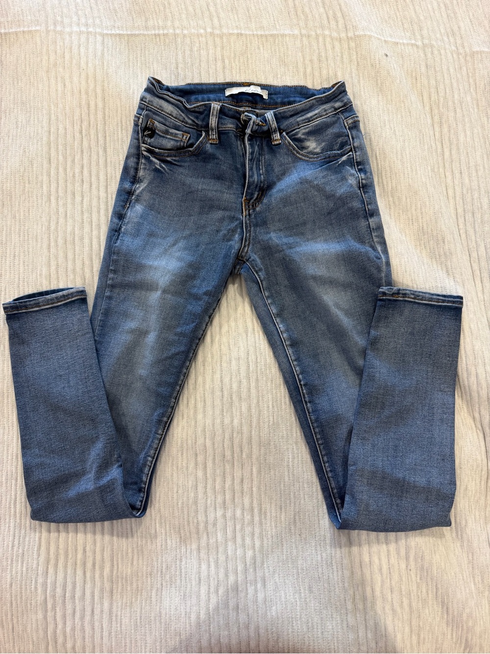 KanCan Faded Blue Skinny Jeans